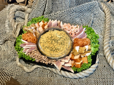 Product afbeelding van Luxe zalmsalade (4-6 pers.) Feestdagen